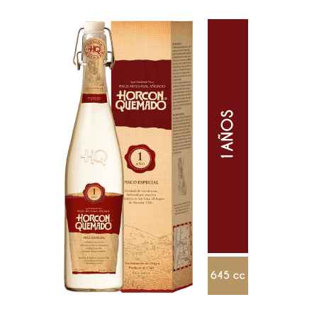 Pisco Horcon Quemado 1 Año 645Ml