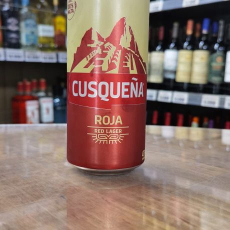 Cerveza Cusqueña Roja lata 470cc
