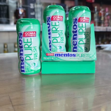 Chicle Mentos Verde 15 Unidades