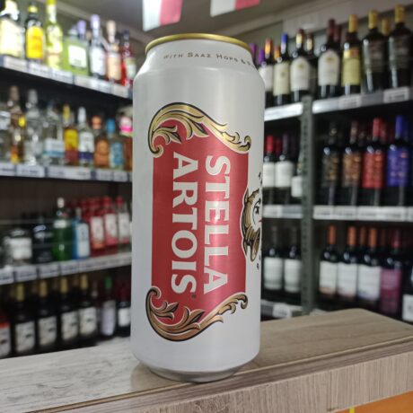 Cerveza Stella Artois lata 473 cc