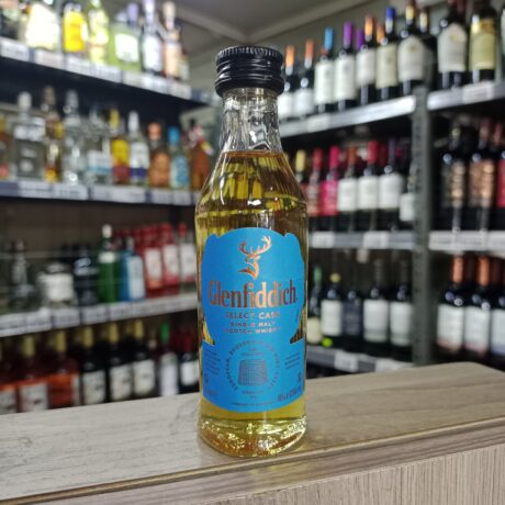 Whisky Glenfiddich Miniatura 50cc