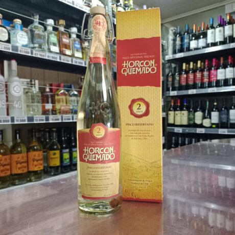 Pisco Artesanal Añejado Horcón Quemado 2 años 40° 645 cc
