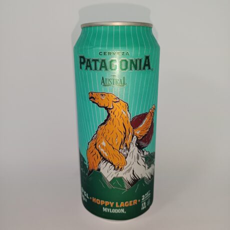 Cerveza Patagonia Hoppy Lager Lata 470 cc