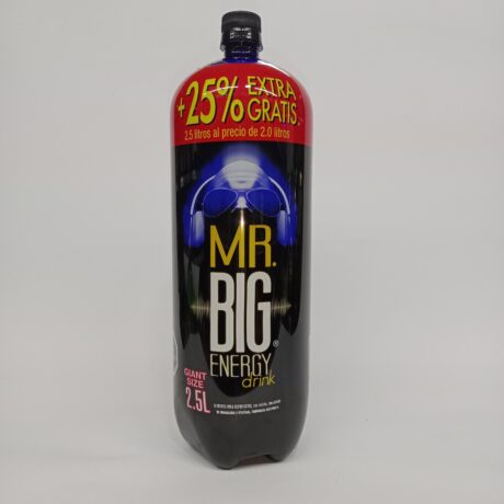 Bebida Energética Mr Big 2.5 Lt