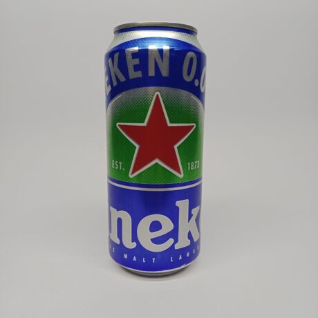 Cerveza Heineken cero alcohol lata 470 cc