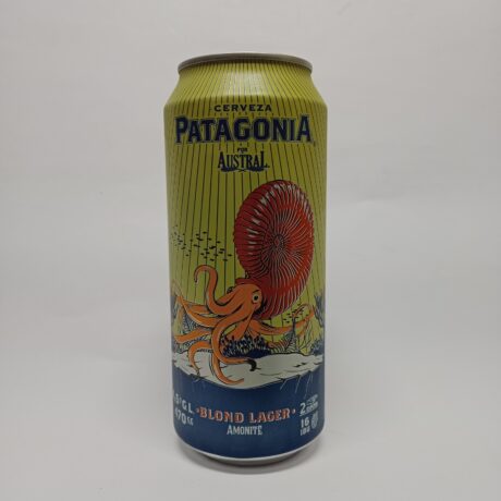 Cerveza Patagonia Blond Lager Lata 470 cc