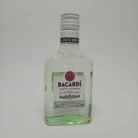 Ron Bacardi Carta Blanca Petaca 200ml