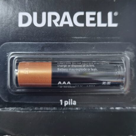 Pilas Duracell AAA