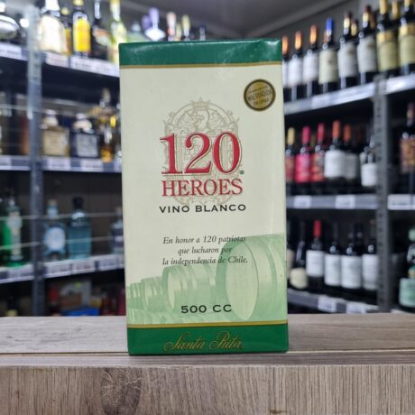 Vino Blanco 120 Héroes Tetra 500cc