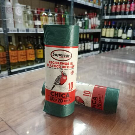 Bolsa de basura chica 50 x 70 marca Superior