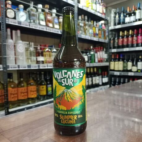 Cerveza Volcanes del Sur especial Summer Lúcuma 4,0° 650cc