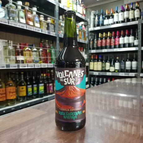 Cerveza Volcanes del Sur especial Bock Chocolate Naranja 5,0° 650cc
