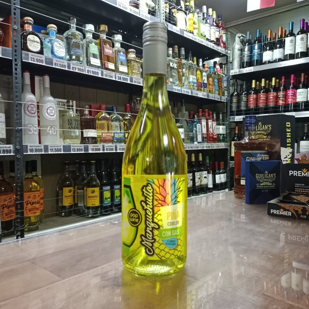 Vino Manquehuito Piña con Gas 750ml - Licanray