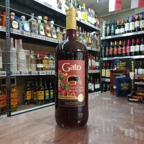 Vino Gato Selección Dulce Borgoña Frutilla 8° 1.5ml