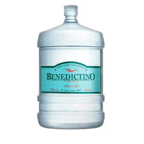 Agua mineral Benedictino sin gas bidón 20L