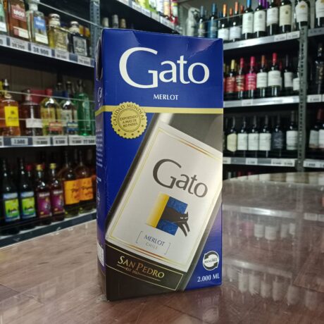 Vino Gato Merlot tetra 2 L