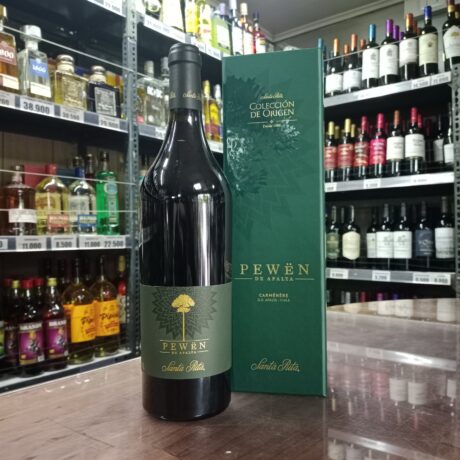 Vino Pewën de Apalta Carménère 750ml Colección de Origen Viña Santa Rita