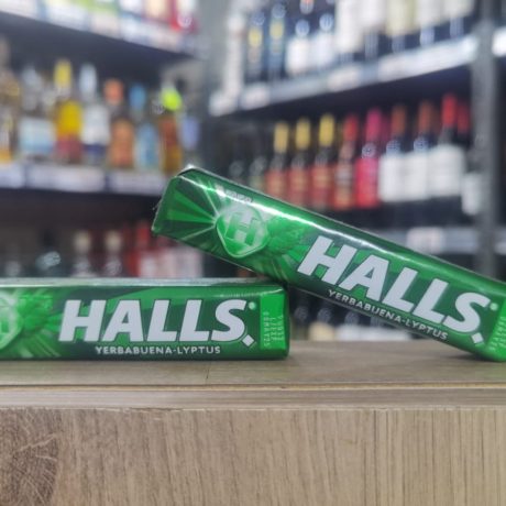 Halls Yerbabuena Lyptus (verde)