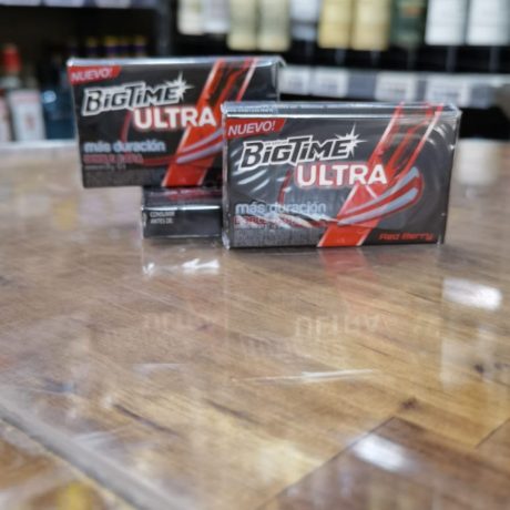 Chicle Bigtime Ultra Red Berry 24g