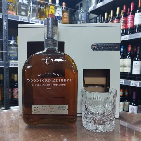 Whisky Woodford Reserve 43,2° 750ml + vaso