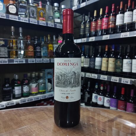 Vino Doña Dominga Clásico de Familia Carmenere 13,5° GL. 750cc