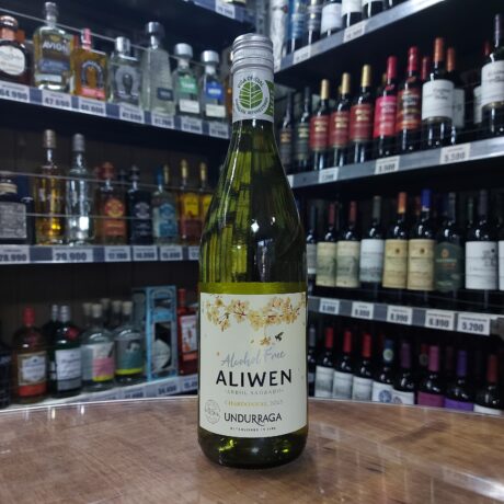 Vino Aliwen Viña Undurraga Chardonnay Alcohol Free 750 ml /