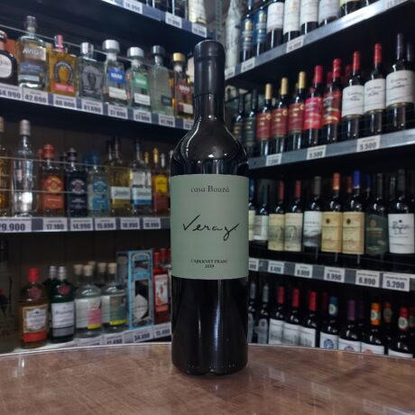 Vino Tinto Veraz Cabernet Franc casa Bauzá 14°G.L. 750ml