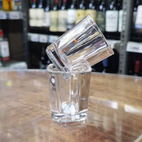 Vaso de vidrio liquor cup glass