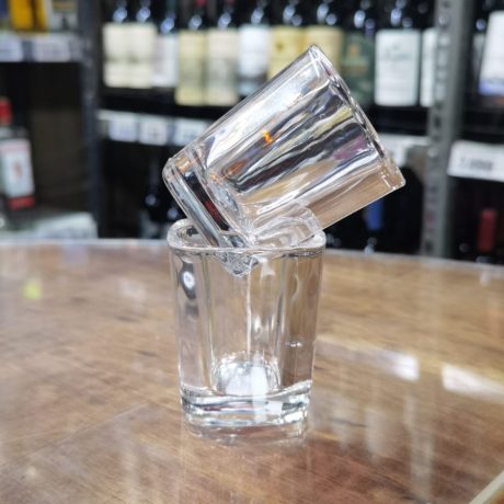 Vaso de vidrio liquor cup glass