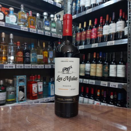 Vino Las Mulas Organic Wine Reserva Carmenère Alc. 13,5%vol 750c.c