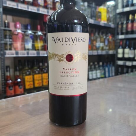 Vino Gran Reserva Valdivieso Carmenere Valley Selection, Rapel Valley. Año 2022. 13,5G. 750ml.