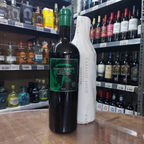 Vino Tinto Caballo Loco Grand Cru Sagrada Familia 14°G.L. 750ml