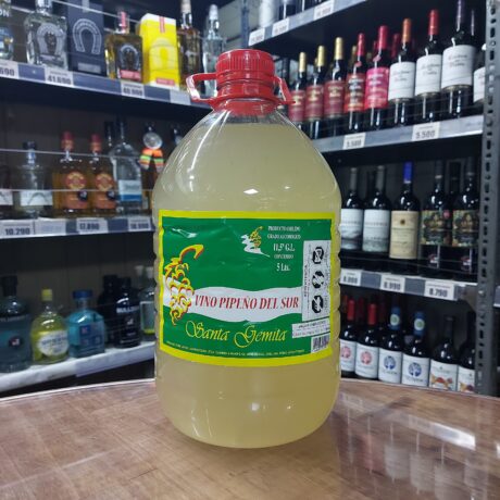 Vino Pipeño Santa Gemita 5L