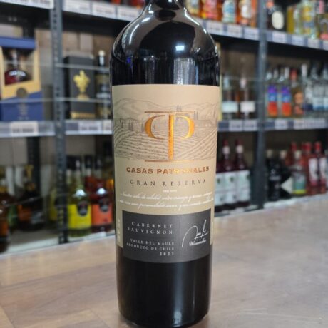 Vino Gran Reserva Casas Patronales Cabernert Sauvignon. 14,5° / 750ml.