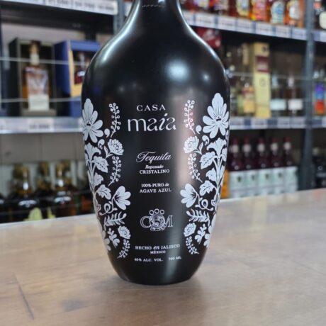 Tequila Reposado Cristalino Casa Maia. 40° / 700ml.