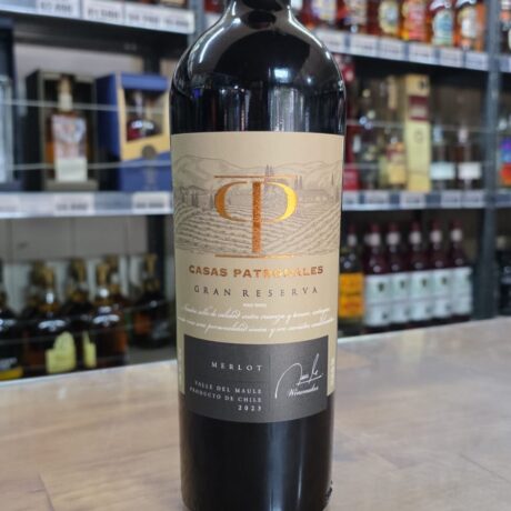 Vino Gran Reserva Casas Patronales Merlot. 14,5° / 750ml.