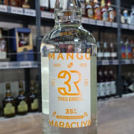 Pisco 3R sabor Mango maracuya 35° / 1L.