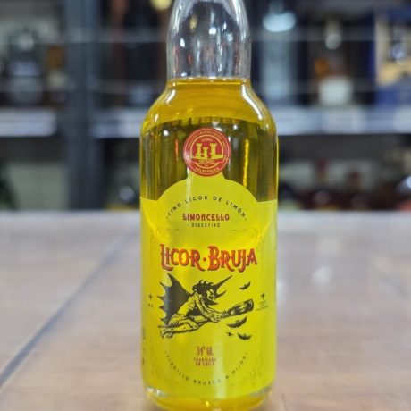 Limoncello Licor de Brujas Miniatura 34° 100% chileno