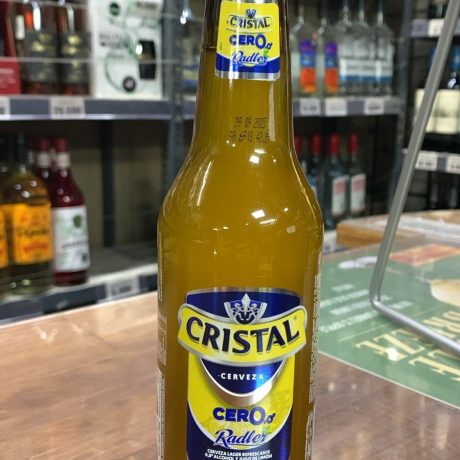 Cerveza Cristal Cero Radler  botellín 355cc
