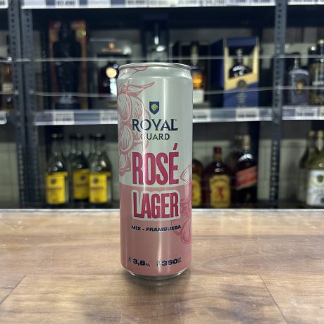 Cerveza Royal Guard Rosé Lager Mix Frambuesa 3,8° 350cc