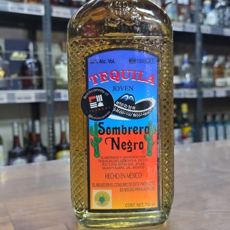 Tequila Reposado Sombrero Negro 750ml / 38°