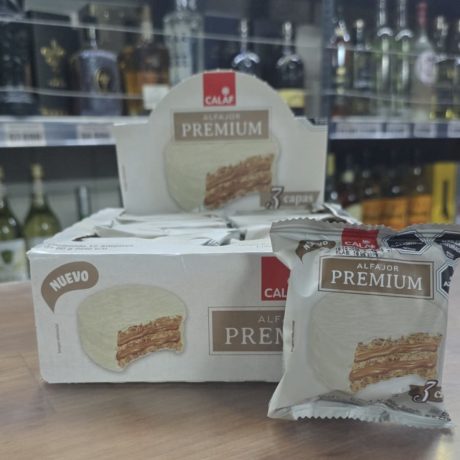 Alfajor Premium Blanco 3 capas 60g