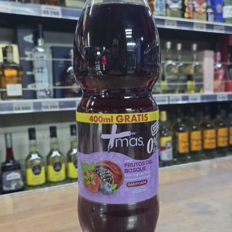 Agua Cachantún + sabores Frutos del Bosque Gasificada 2L.