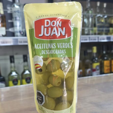 Aceitunas Don Juan Verdes Descarozadas 250g.