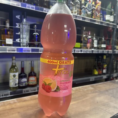 Cachantun Más Limonada Frambuesa gasificada 2L